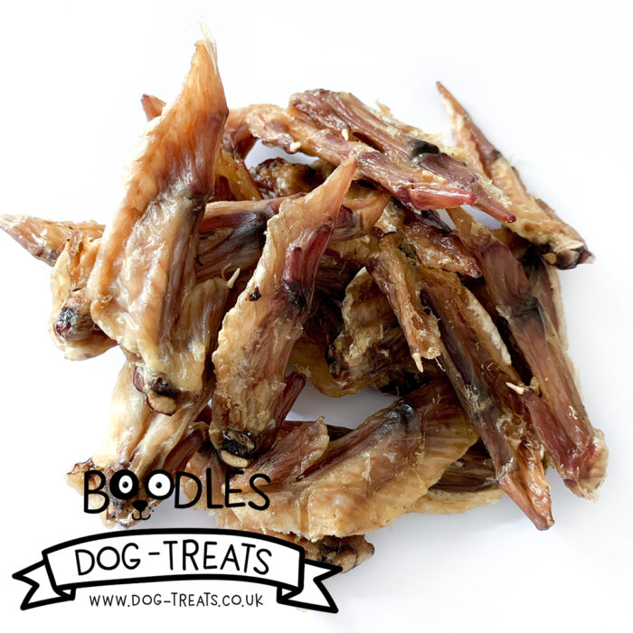 Boodles natural dog treats - 100% organic chicken wing tips