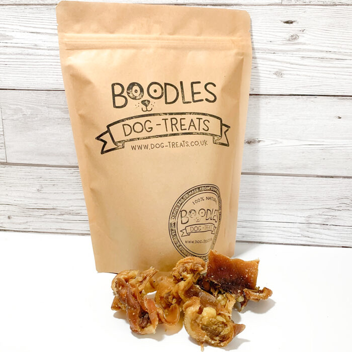 Small pig strip dog chews taster pouch by boodles