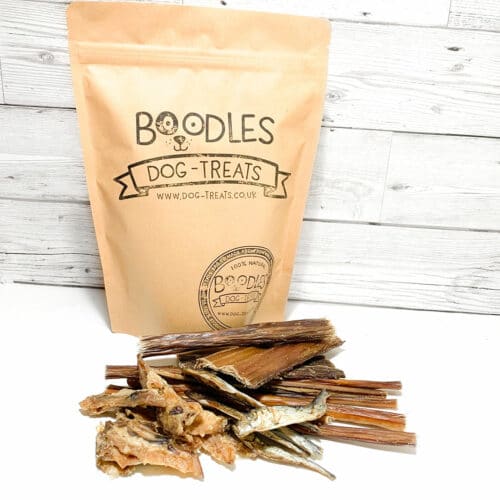 Boodles puppy taster pouch of dog treats made with 100% natural ingredients