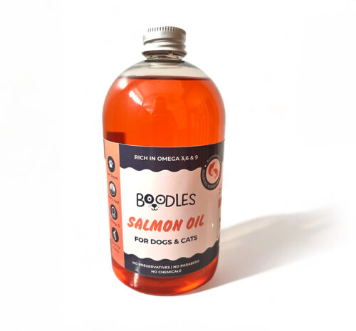 Boodles Premium Salmon Oil for Dogs: Packed with Omega 3 & 6
